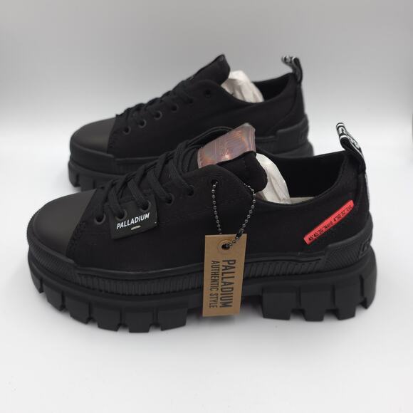 Palladium REVOLT LO TX In Black/Black Size 6 - Picture 7 of 11